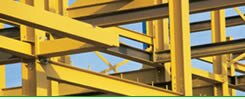Image of yellow scaffolding