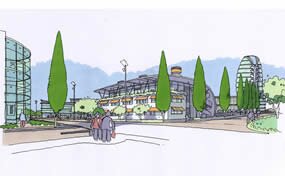 Artist's impression of new science park
